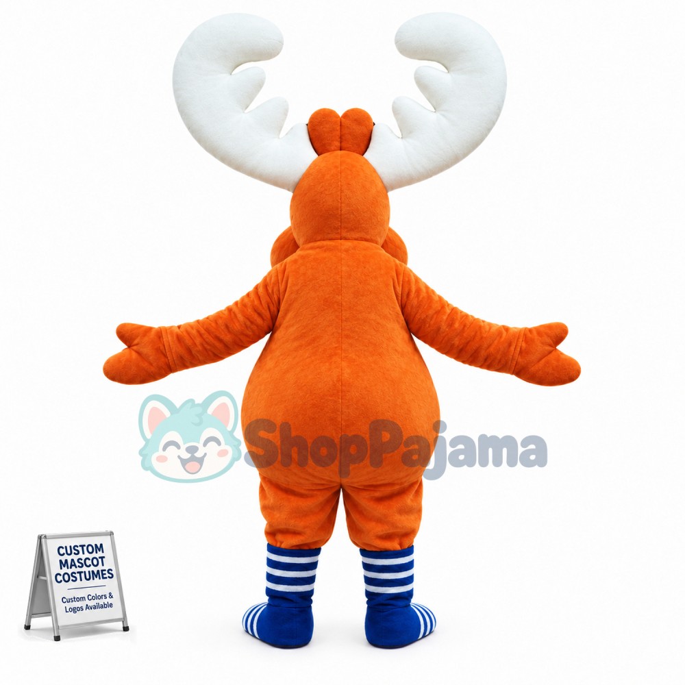 New Big Moose Deer Mascot Costume