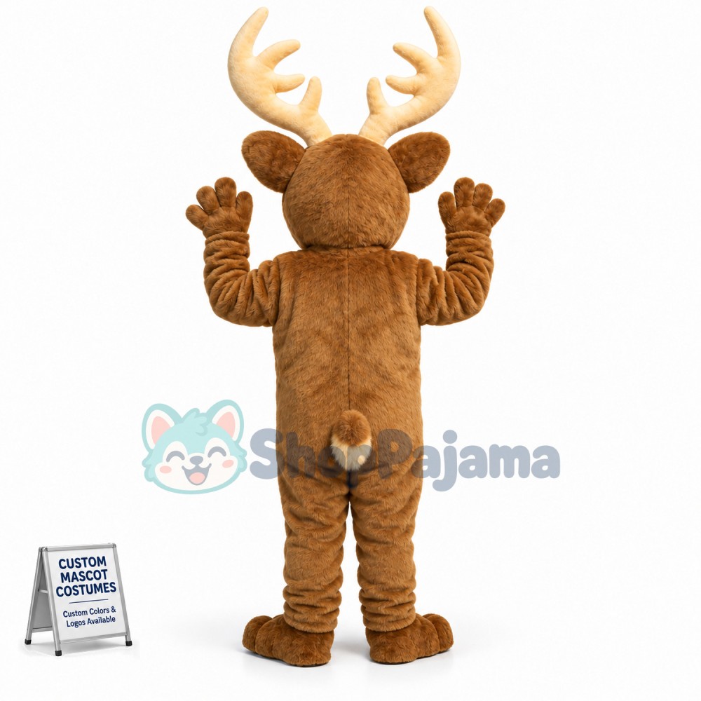 New Deer Adult Mascot Costume 