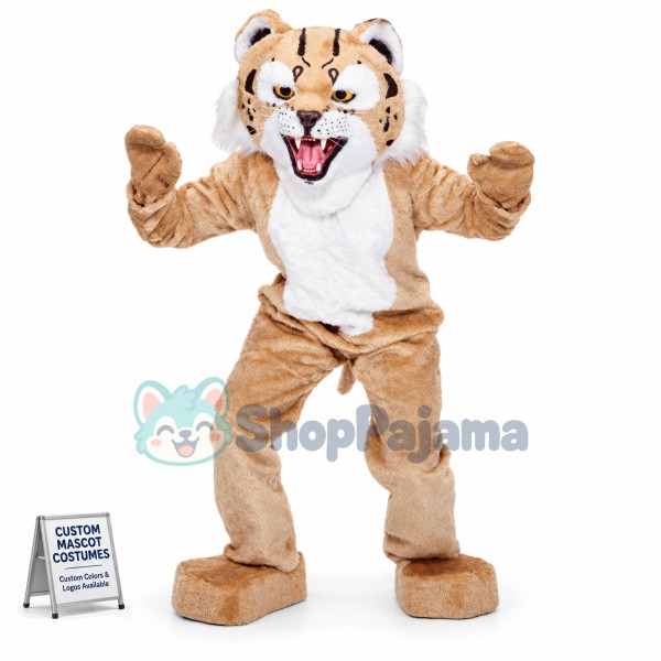 New Big Wildcat Mascot Costume