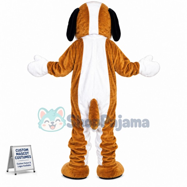 St Bernard Dog Mascot Costume