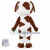 Baby Brown and White St Bernard Dog Mascot Costume