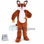 Adult Fox Mascot Costume