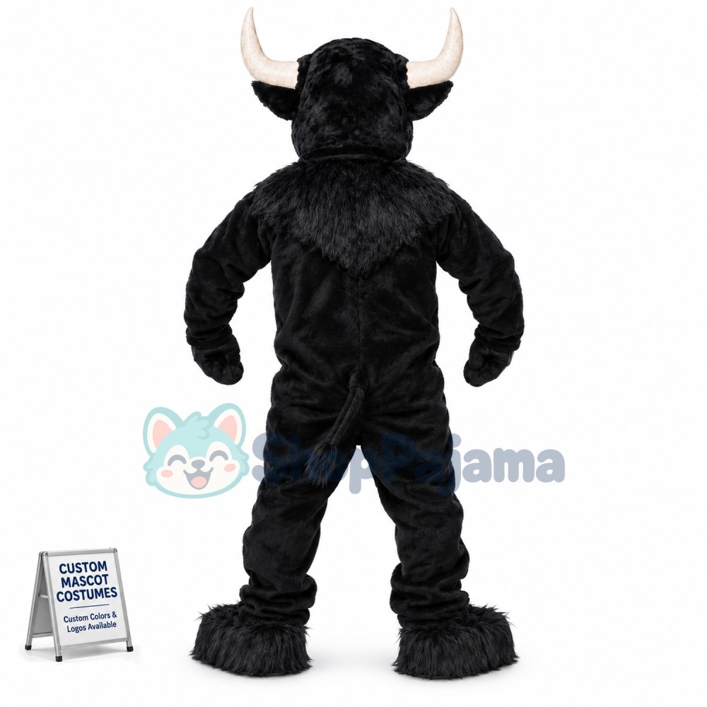 Bull Plush Mascot Costume