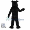 Black Bulldog Mascot Costume