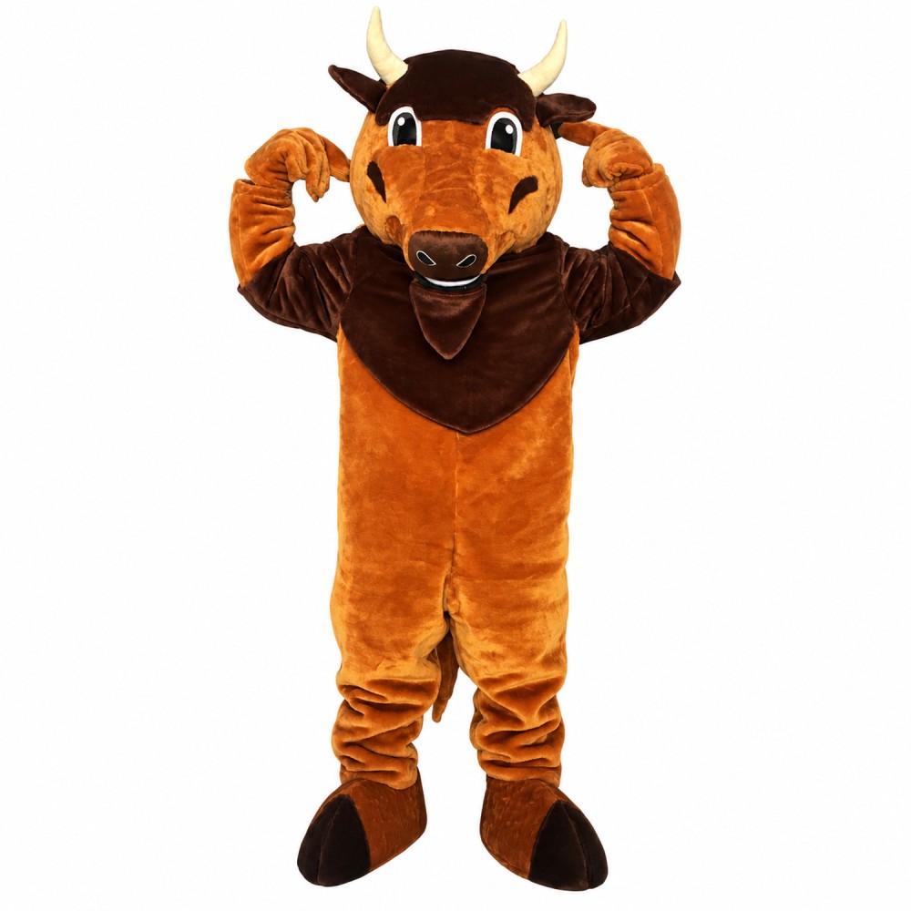 Buddy Buffalo Mascot Costume 