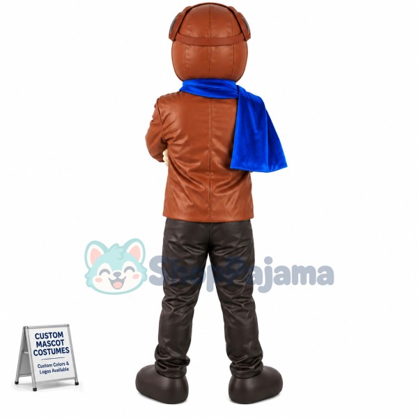 Perry Pilot Lightweight Mascot Costume