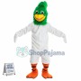 Green Roadrunner Mascot Costume 