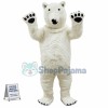 White Polar Bear Mascot Costume