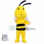 Big Head Bee Mascot Costume