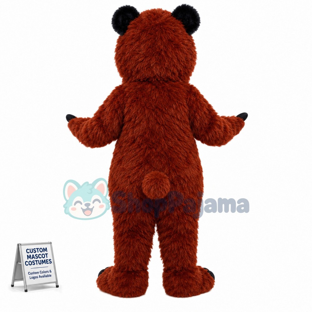 Bear Mascot Costume Adult Character Costume
