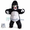 Black Gorilla Mascot Costume Adult Costume