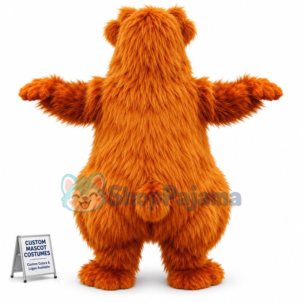 Brown Bear Mascot Costume Adult Costume