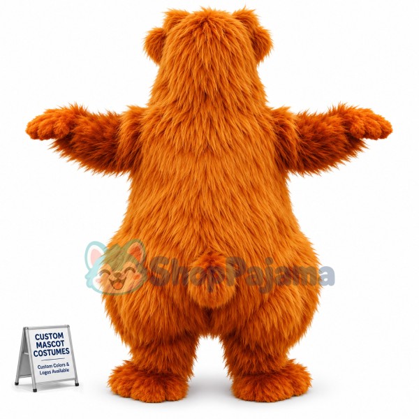 Brown Bear Mascot Costume Adult Costume