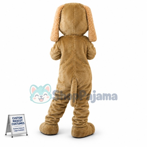 Brown Dog Mascot Costume Adult Costume