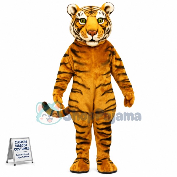 Tiger Ted Mascot Costume (Head Only)