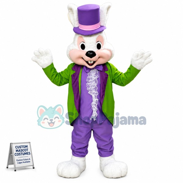 Easter Bunny Mascot Costume Adult Costume