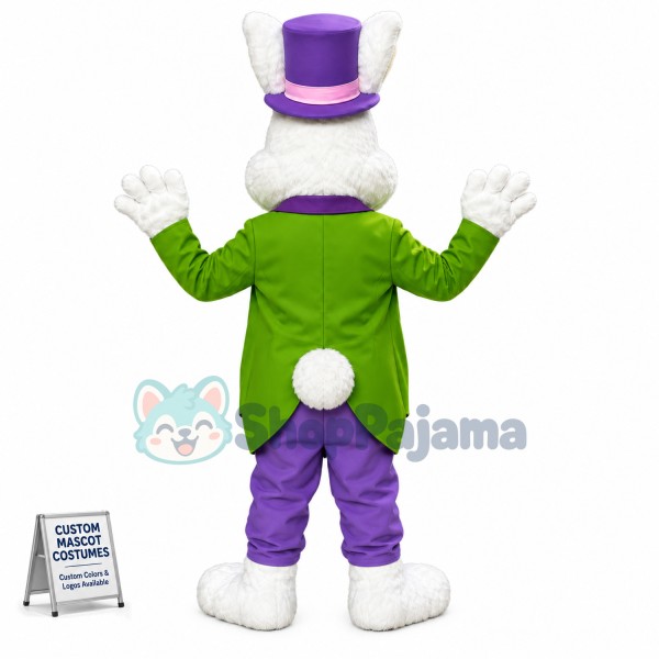 Easter Bunny Mascot Costume Adult Costume