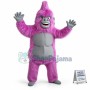 Pink Gorilla Mascot Costume Adult Costume