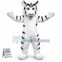 White Tiger Mascot Costume Adult Costume