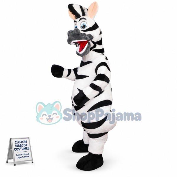 Zebra Mascot Costume Adult Costume