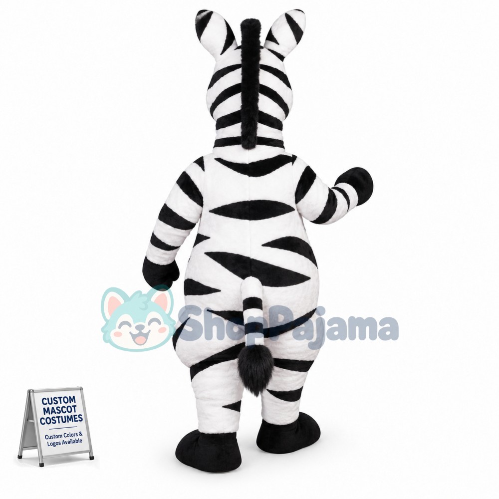 Zebra Mascot Costume Adult Costume