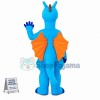 Blue Dragon Mascot Costume Adult Costume