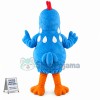 Blue Chicken Mascot Costume Adult Character Costume