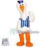 Stork Mascot Costume Adult Costume