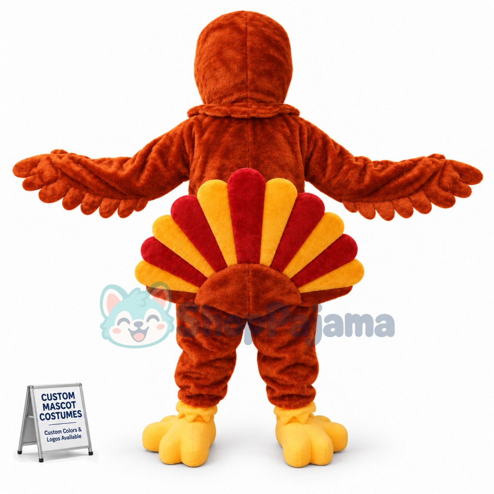 Turkey Mascot Costume Adult Costume