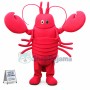 Crayfish Mascot Costume Lobster Adult Costume
