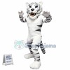 White Tiger Mascot Costume 