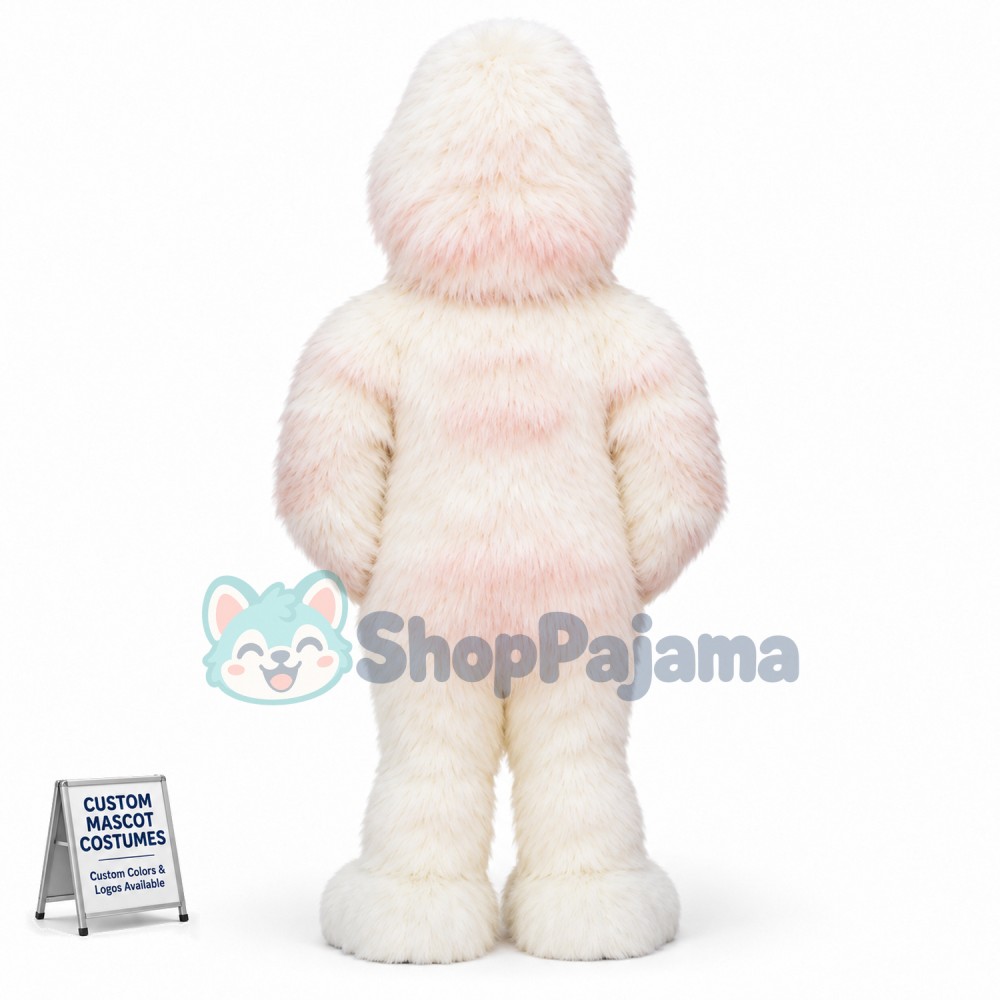 Yeti Mascot Costume