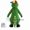 Adult Green Dinosaur Mascot Costume