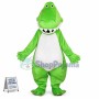 Adult Mascot Costume Green Dinosaur Costume