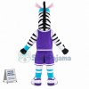 Adult Zebra Mascot Costume