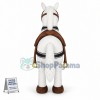 2 Person White Horse Mascot Costumes