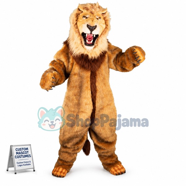 Animal Lion Mascot Costume