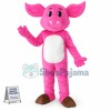 Adult Pink Pig Mascot Costume