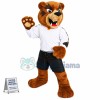 Brown Grizzly Bear Mascot Costume