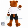 Brown Grizzly Bear Mascot Costume