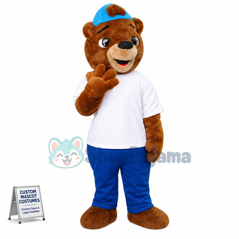 Super Cute Bear Mascot Costume