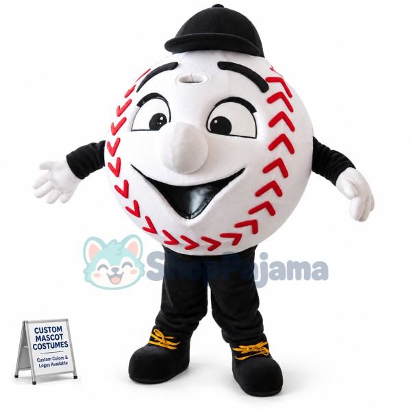 Baseball Mascot Costume Adult Costume