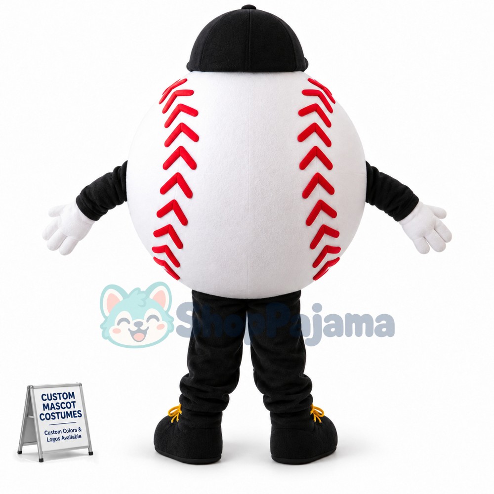 Baseball Mascot Costume Adult Costume