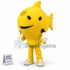 Yellow Fish Mascot Costume