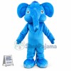 Blue Adult Elephant Mascot Costume