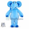 Blue Elephant Mascot Costume For Adults