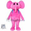 Adult Pink Elephant Mascot Costume