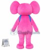 Adult Pink Elephant Mascot Costume