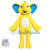 Yellow Elephant Mascot Costume