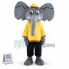Adult Grey Elephant Mascot Costume